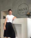 MANE colour. cut. style logo